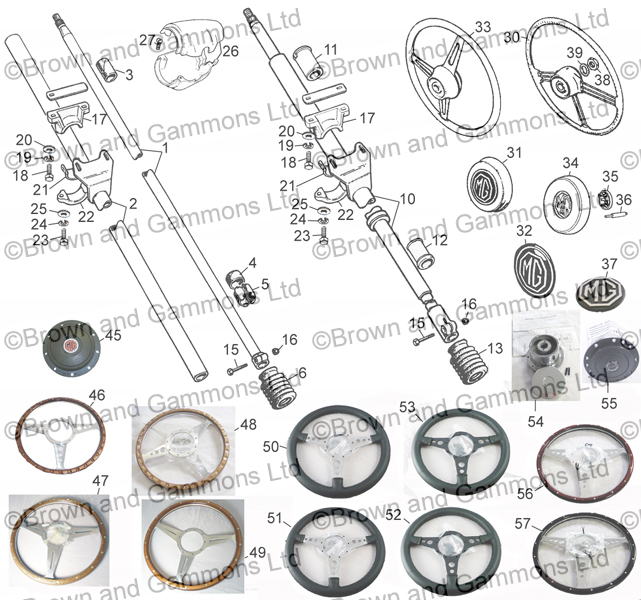 Image for Steering Columns & Wheels